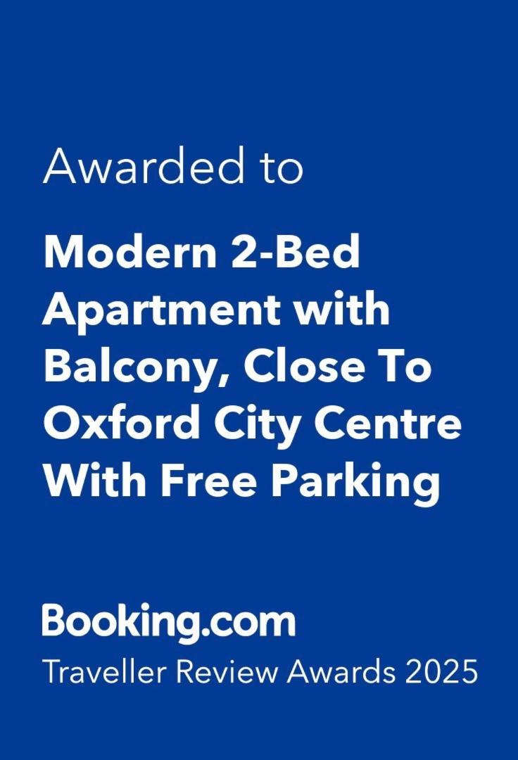 Modern 2-Bed Apartment With Balcony, Close To Oxford City Centre With Free Parking エクステリア 写真